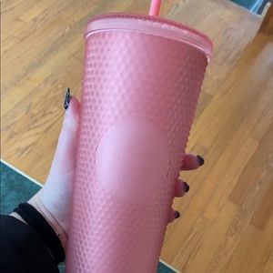 Starbucks pink lemonade venti studded tumbler
